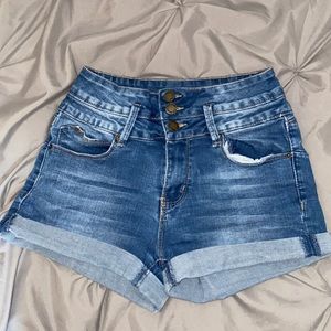 jean shorts